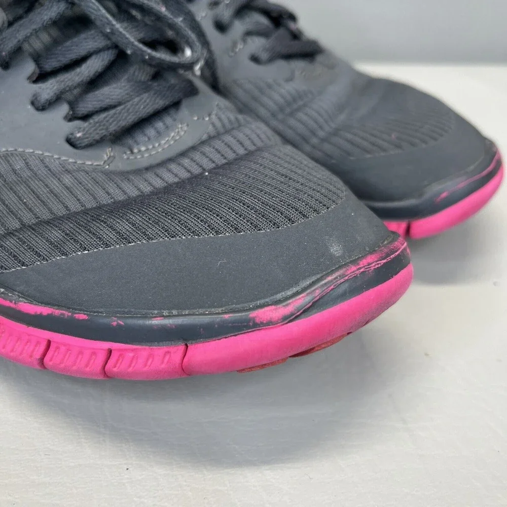 Nike Free V3 Livestrong 586296 Gray Pink Running Shoes Womens 9